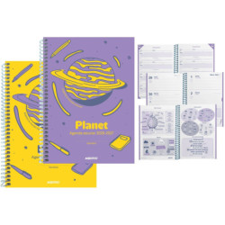 AGENDA ESCOLAR INFANTIL/PRIMARIA PLANET ESPIRAL S/V A5 128 PG CASTELLANO ADDITIO A122. Curso