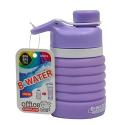 BOTELLA PLEGABLE OFFICE BOX COLORES SURTIDOS WATER FLEX UNIDAD 85811