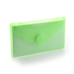 DOSSIER VELCRO OFFICEBOX 6,2*10,5 VERDE BOLSA 10U 90636