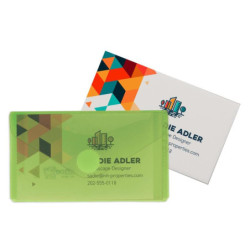 DOSSIER VELCRO OFFICEBOX 6,2*10,5 VERDE BOLSA 10U 90636