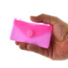 DOSSIER VELCRO OFFICEBOX 6,2*10,5 ROJO BOLSA 10U 90646
