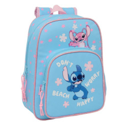 MOCHILA INFANTIL ADAPT.CARRO STITCH "HAPPY" SAFTA25 VAC 612588185 MEDIDAS: 34*26