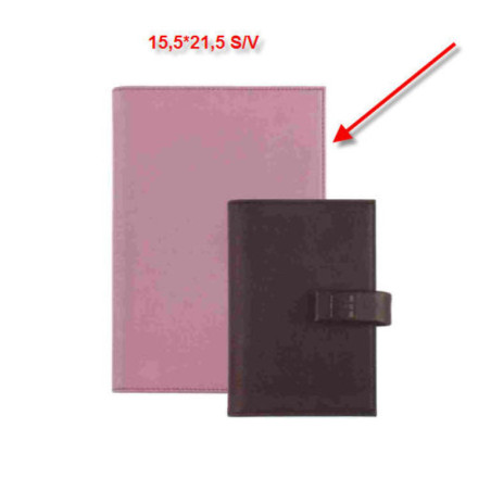 AGENDA FINOCAM ESPIRAL DUOLAP 15,5*21,5 ROSA OSCURO S/V E10 ^