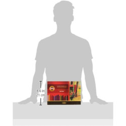 TIZA KOH-I-NOOR TOISON D'OR 36 COLORES CAJA CARTON 8585 MCH