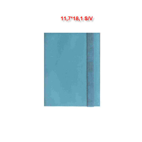 AGENDA FINOCAM ESPIRAL DUODOS 11,7*18,1 AZUL MARINO S/V E5 ^