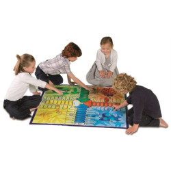 JUEGO PARCHIS ALFOMBRA GIGANTE SUELO CAYRO 160