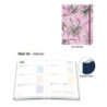 AGENDA MINI IKI ENCUADER.S/V 10X 15 16 MESES PINK JUNGLE 5087909 SENFORT19