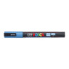 MARCADOR UNI-BALL POSCA PC-3ML PUNTA REDONDA 0,9-1,3MM PURPURINA AZUL CLARO -8-