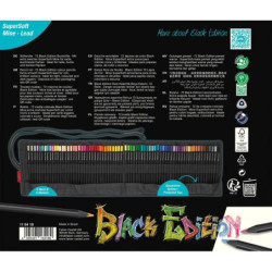 LAPIZ FABER-CASTELL BLACK EDITION ESTUCHE ENROLLABLE 72C 116418