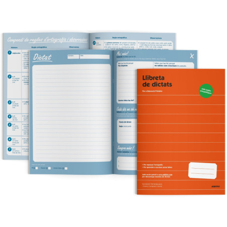 LIBRETAS ESCOLARES PARA DICTADOS PRIMARIA CATALÁN ADDITIO D101