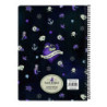 LIBRETA CUARTO 80 H. TAPAS DURAS GORJUSS "SEA NIXIE" 522120065 22*15,5 SAFTA22