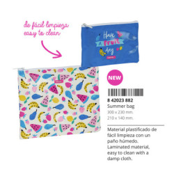 SUMMER BAG FACIL LIMPIEZA SAFTA "FRUITS" SAFTA25 ENERO 842023882