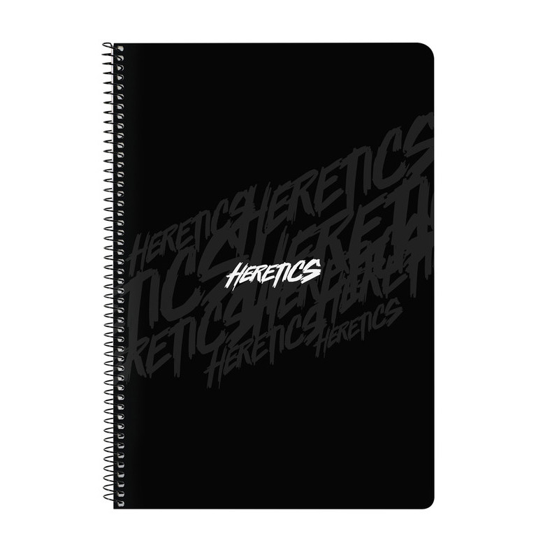 LIBRETA FOLIO 80 H. TAPAS DURAS TEAM HERETICS 512155066 31*21,5 SAFTA22