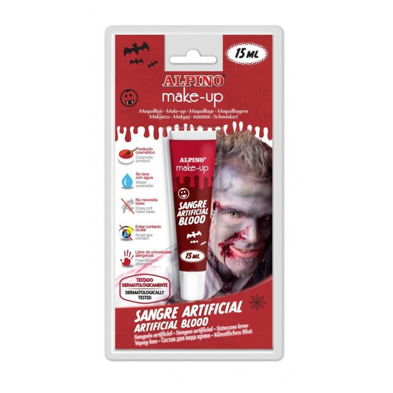 MAQUILLAJE ALPINO MAKE-UP SANGRE ARTIFICIAL 15ML DL000164 BLISTER