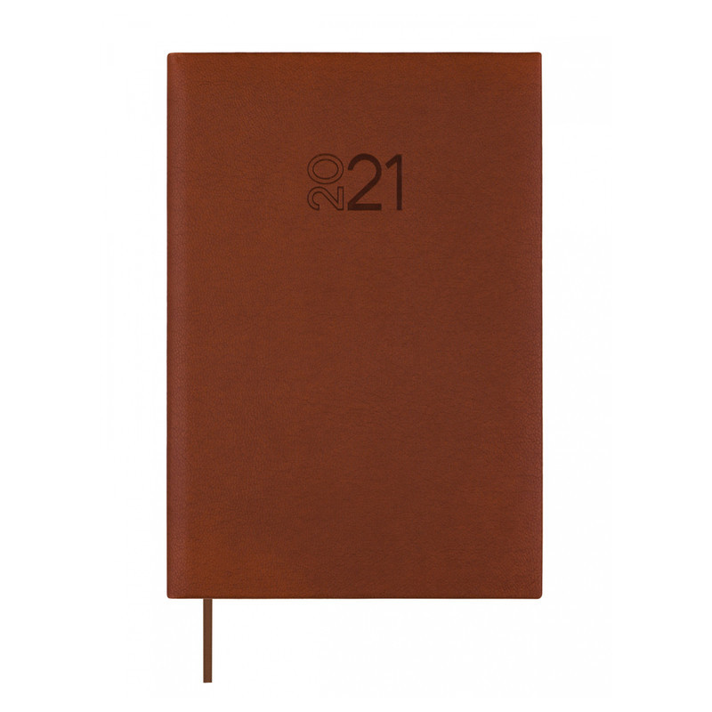 AGENDA ANUAL FINOCAM21 MILANO Y11 1DP 2021 MARRON+ 625184021 24*16,5