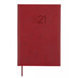 AGENDA ANUAL FINOCAM21 MILANO Y11 1DP 2021 BURDEOS+ 625187421 24*16,5