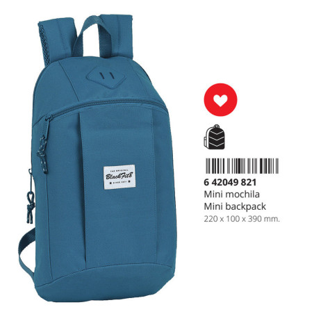 MINI MOCHILA BLACKFIT8 EGEO SAFTA26 642049821 39X22 UNIDAD