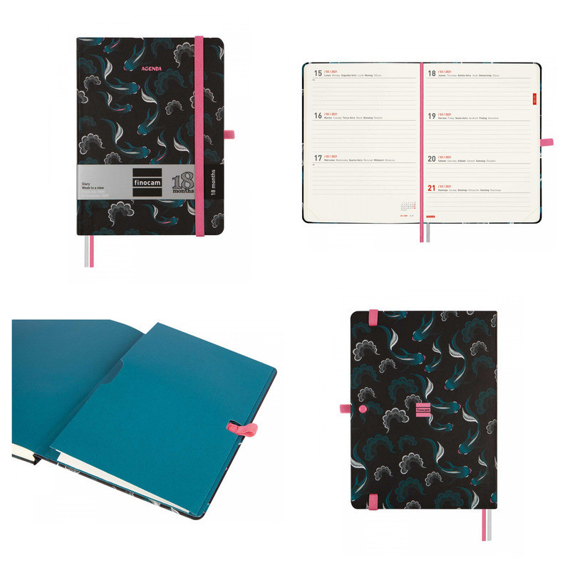 AGENDA ESCOLAR FINOCAM20 18M. CARPA M5 140*190 SV INTL+ 636110721