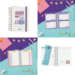 AGENDA ESCOLAR FINOCAM20 TALKUAL 1/8 1DP CABEZA BLANCO+ 638320621