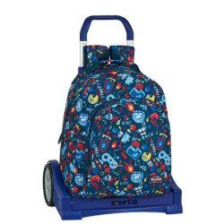 MOCHILA 305+CARRO EVOLUTION BLACKFIT8 GAMING 642042860 SAFTA20 ENERO 42*32