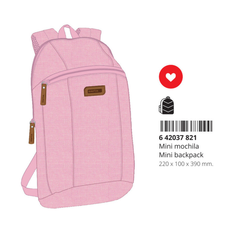 MINI MOCHILA SAFTA COLORETE SAFTA23 ENERO 642037821
