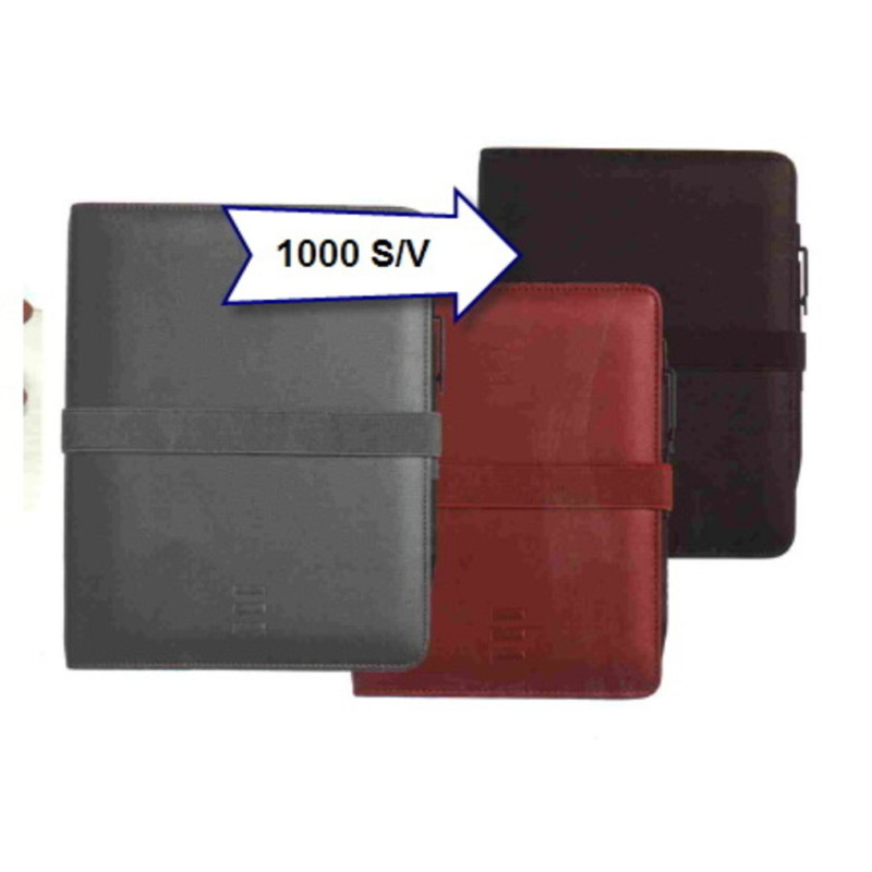 AGENDA FINOCAM OPEN 1000 ROL NEGRA S/V