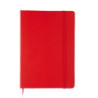 BLOC NOTAS CILUX POLIPIEL 100H COLOR ROJO C/MARCAPAGINAS 147*210 CA4060/03 DISPLAST