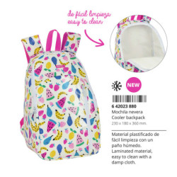 MOCHILA NEVERA SAFTA "FRUITS" SAFTA23 ENERO 642023880