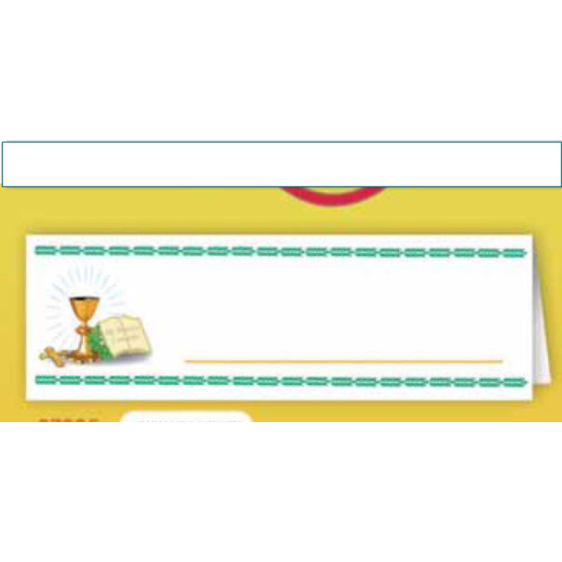 TARJETA ARGU MESA COMUNION C/HENDIDO 37085 PTE 50U ^