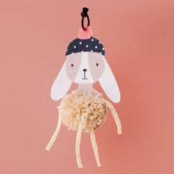 JUEGO APLI CRAFT KIT LLAVERO CONEJO 19881