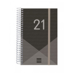 AGENDA ANUAL FINOCAM21 YEAR E5 1DP 2021 NEGRO+ 741096021 18,1*11,7