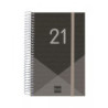 AGENDA ANUAL FINOCAM21 YEAR E5 1DP 2021 NEGRO+ 741096021 18,1*11,7
