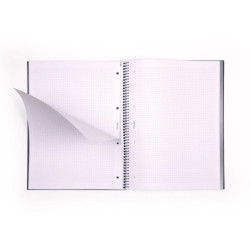 CUADERNO EUROPEAN MILAN A4 80H CUADRO 5*5 95G 430 SINCE 1918 AZUL 57143E80B