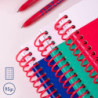 CUADERNO EUROPEAN MILAN A5 PAPEL CUADRO 5*5 80HOJAS DE 95G NATA 624 VERDE 57053E80GR