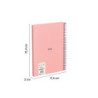 CUADERNO EUROPEAN MILAN A5 PAPEL LISO 80 HOJAS DE 95G 430 SINCE 1918 ROSA 57151E80P