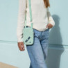 BOLSO PEQUEÑO BANDOLERA MILAN 430 SINCE 1918 VERDE 62103SNCGR