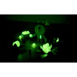 PLASTILINA JOVI BANDEJA 10 PASTILLAS 50G 8 COLORES + 2 FOSFORESCENTES 70/10G UNIDAD