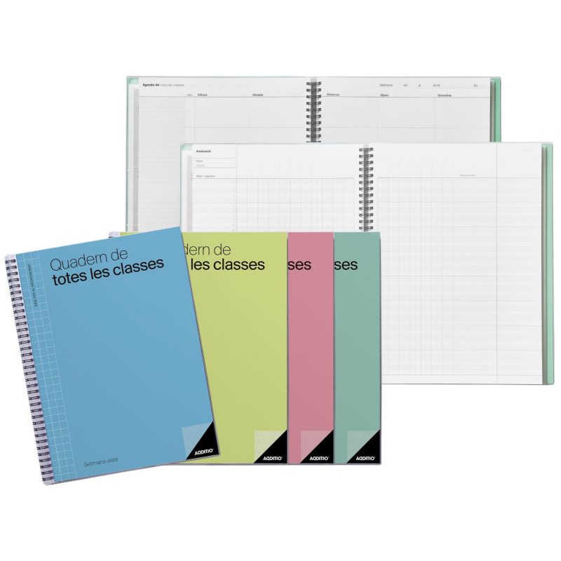 CUADERNO PROFESORADO: TODAS LAS CLASES, PLAN DE CURSO CATALÁN ADDITIO P221