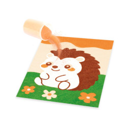 JUEGO JOVI PLAY & FUN KIT PARA PINTAR CON ARENA DE COLORES ANIMALS 2101S01