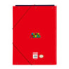CARPETA FOLIO 3 SOLAPAS SUPER MARIO "MAMMA MIA" SAFTA26 512608068 33,5X26 UNIDAD