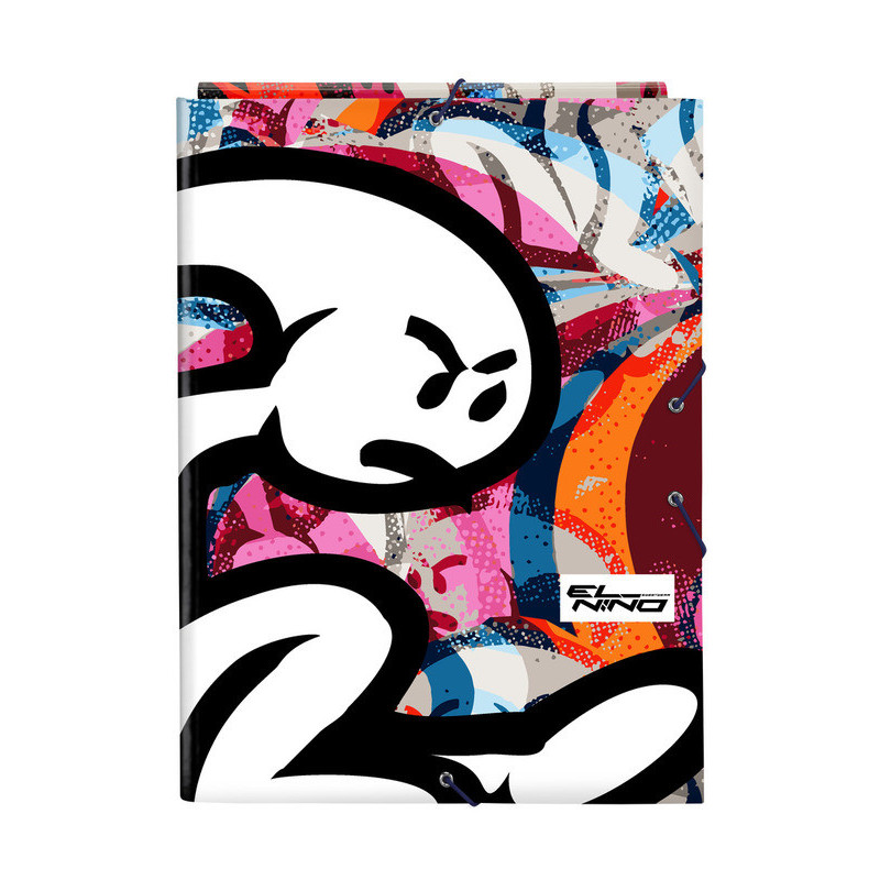 CARPETA FOLIO 3 SOLAPAS EL NIÑO "LIFE IS FUN" 512207068 33,5*26 SAFTA22