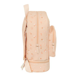 MOCHILA NEVERA GUARDERIA SAFTA PREESCOLAR "FLORES" SAFTA26 642691233 27X22 UNIDAD