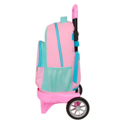 MOCHILA GDE. C/RUEDAS COMPACT EVOL. EXT. BENETTON "DOLCE" SAFTA26 612652218 45X33 UNIDAD