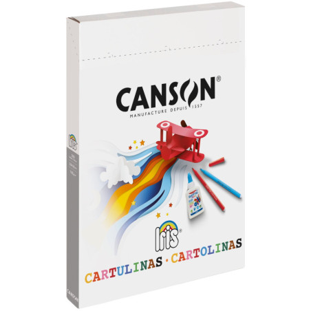 CESTA CARTON CON 200HJ 50X65 CARTULINAS 7 COLORES - CJ B IRIS