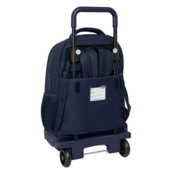 MOCHILA GDE. C/RUEDAS COMPACT EXTRAIBLE BENETTON "TOGETHER" SAFTA26 612606918 45X33 UNIDAD