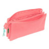 PORTATODO TRIPLE BENETTON BASICS "CORAL" SAFTA26 842614744 12X22 UNIDAD
