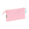 PORTATODO TRIPLE BENETTON BASICS "ROSA PASTEL" SAFTA26 842615744 12X22 UNIDAD