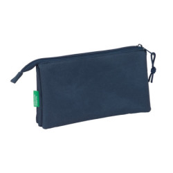 PORTATODO TRIPLE BENETTON BASICS "ANTRACITA" SAFTA26 842618744 12X22 UNIDAD