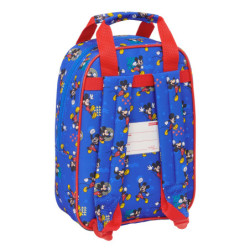 MOCHILA INFANTIL CON ASAS MICKEY MOUSE "TODAY" SAFTA26 612614765 28X20 UNIDAD