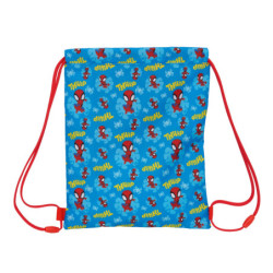 SACO PLANO JUNIOR SPIDEY SAFTA26 612662855 34X26 UNIDAD